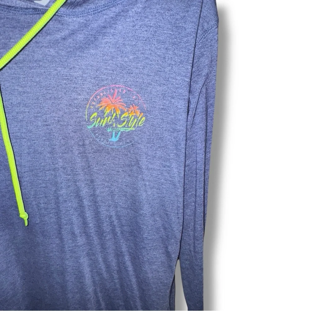 Surf Style Perdido Key Hoodie XL - Lightweight Graphic Beach Tee 🌴 - Picture 3 of 16